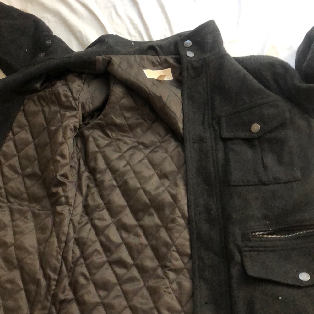MEN - Michael Kors thick , shorter peacoat